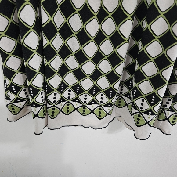 Y2K Retro babydoll Vneck Tunic top. Size XL - Picture 4 of 5